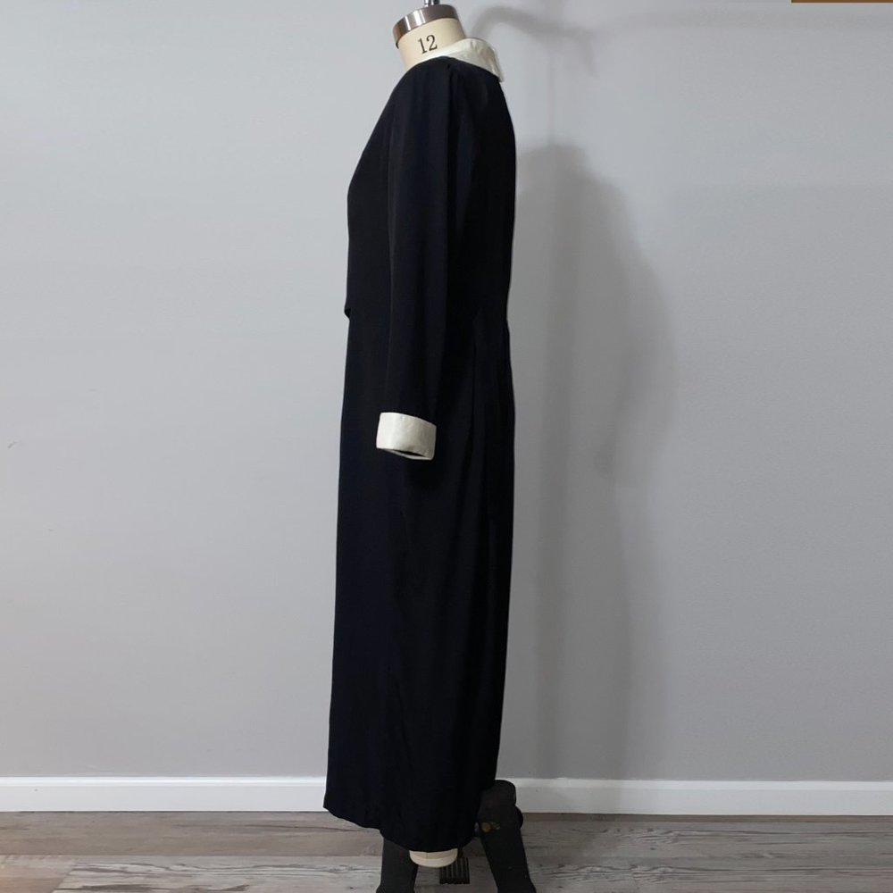 📦SOLD📦 Vintage Tuxedo Jumpsuit with Palazzo Pants - Picture 3 of 16